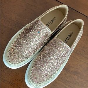 WildG Rose Gold Slip-ons